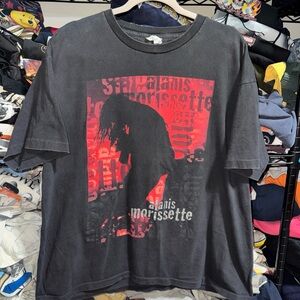 Vintage 90s Alanis Morissette Band Tour Shirt Size Large